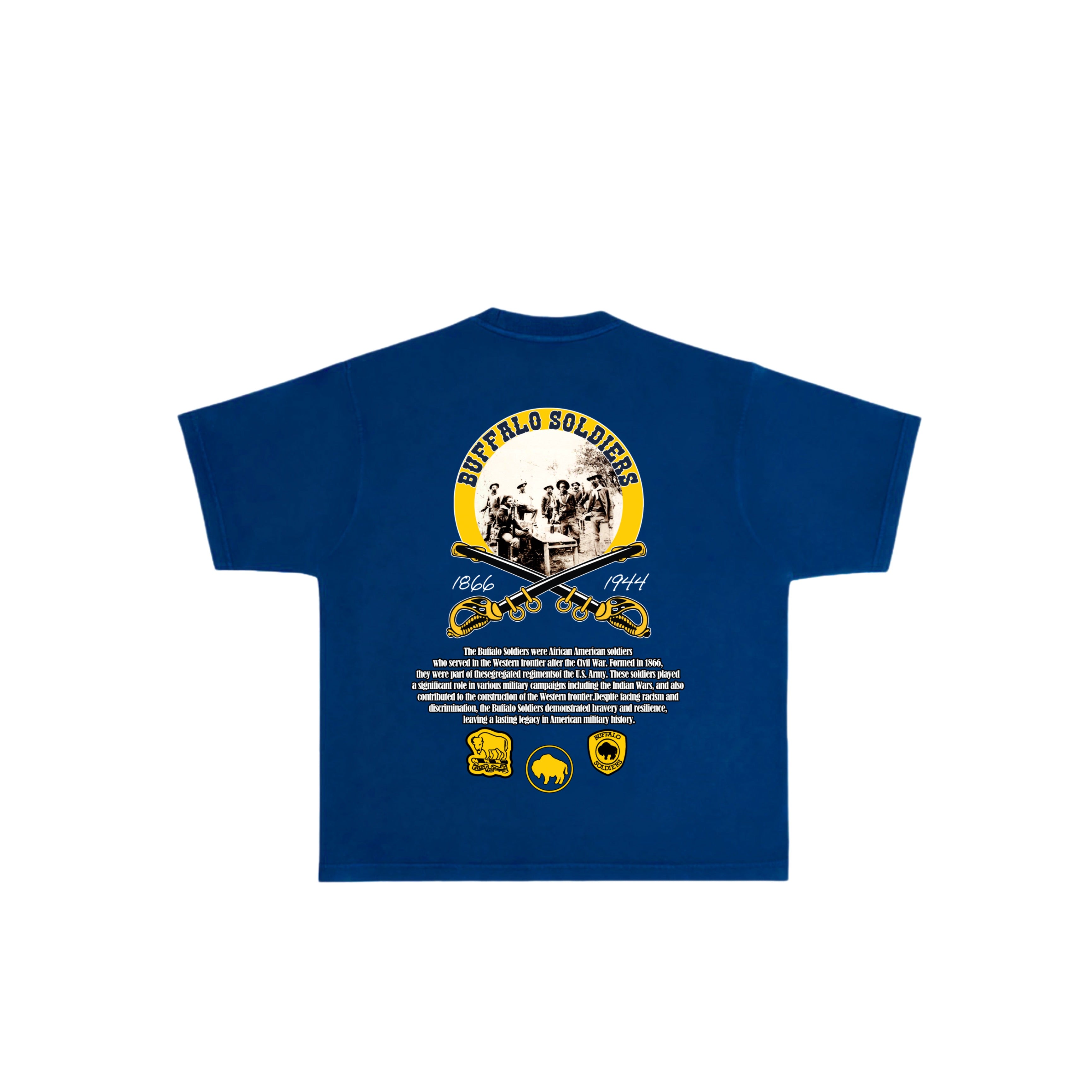 “Buffalo Soldiers” T-Shirt (Navy)