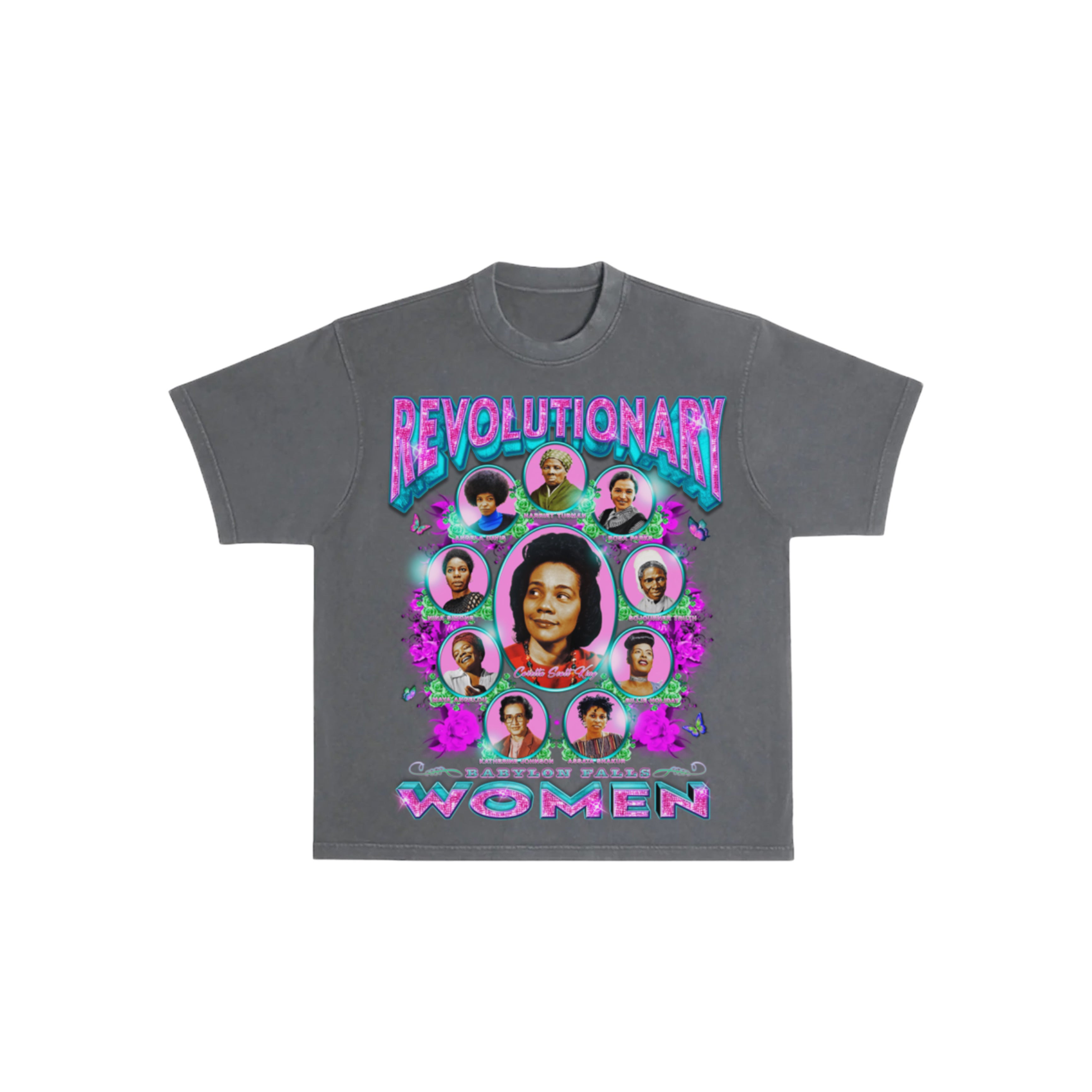 “Revolutionary Women” T-Shirt (Vintage Grey)